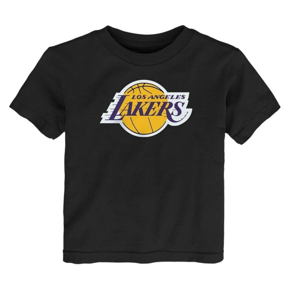 Los Angeles Lakers Childrens/Kids Graphic Jersey Crew Neck / Black